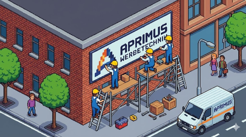 Aprimus Werbetechnik Pixel Art
